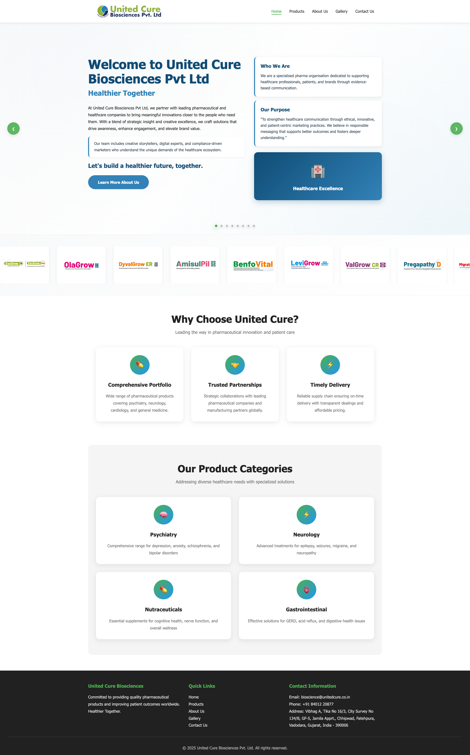 Healthcare Landing Page
